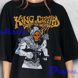 King Gizzard and The Lizard Wizard Shirt, King Gizzard and The Lizard Wizard Fan Tshirt, King Gizzard and The Lizard Wizard Retro Tees