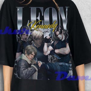 Leon Kennedy Shirt, Resident Evil Tshirt, Leon Kennedy Fan Tees, Survival Horror Game Sweatshirt, Comfort Colors Tee, Resident Evil Crisis
