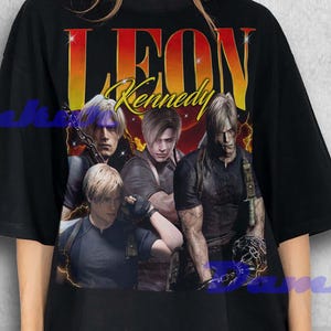 Leon Kennedy Shirt, Resident Evil Tshirt, Leon Kennedy Fan Tees, Survival Horror Game Sweatshirt, Comfort Colors Tee, Resident Evil Crisis