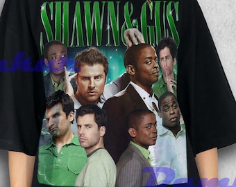 Shawn and Gus Shirt, Shawn and Gus Psych Tv Show Tshirt, Shawn and Gus Fan Tees, Shawn and Gus Sweatshirt, Christmas present ideas