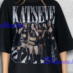 Katseye Shirt, Beautiful Chaos Tee, Eyekon Kpop Fan Merch Sophia, Manon, Lara, Daniela, Megan, Katseye Gnarly Tshirt, Katseye Fan Tees