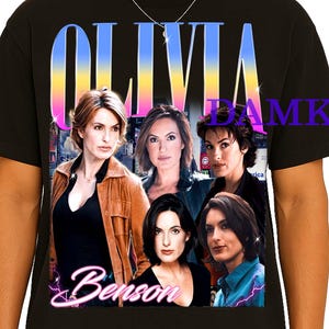 Olivia Benson Shirt, Olivia Benson Retro TShirt, Olivia Benson Fans Tees, Olivia Benson Vintage T-shirt, Olivia Benson Tribute, Kids Tee