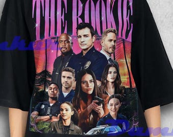 Camiseta de "El Novato", camiseta gráfica del programa de televisión "El Novato", camiseta de la serie Nathan Fillion LAPD, artículos para fans de dramas policiales, sudaderas de programas de crimen