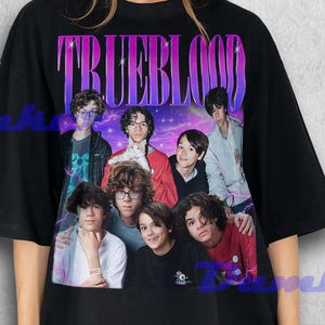 Camiseta de Trueblood, camiseta de Trueblood, merchandising de True Blood, camisetas de la banda True Blood, sudadera de Trueblood, camiseta retro de Trueblood, regalo de True Blood