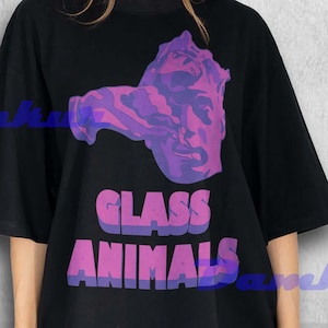 Glass Animals Shirt, Glass Animals Vintage Fan Tees, Glass Animals Retro Tshirt, Glass Animals Bootleg Tee, Glass Animals Sweatshirt Merch