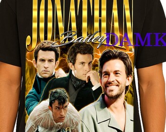 Jonathan Bailey T-Shirt, Jonathan Bailey Shirt, Jonathan Bailey Retro Tees, Jonathan Bailey Fan Merch Gift, Jonathan Bailey Sweatshirt
