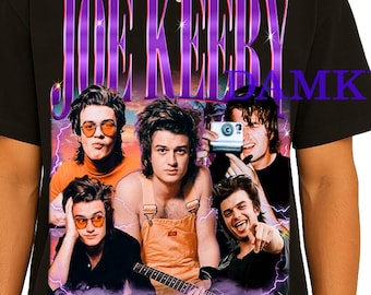 Camiseta de Joe Keery, camiseta retro vintage de Joe Keery, camiseta de Joe Keery, camiseta del actor estadounidense, camisetas vintage de Joe Keery, ideas divertidas para regalar.