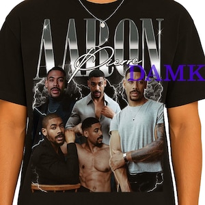 Aaron Pierre Shirt, Aaron Pierre Homage Retro Tshirt, Aaron Pierre Fan Tees, Aaron Pierre Retro Sweater, Aaron Pierre Merch Gift Sweatshirt
