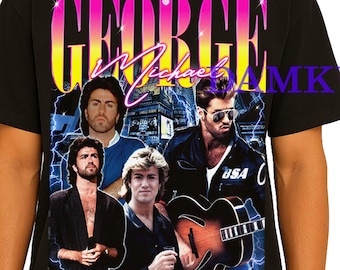 Shirt George Michael, T-shirt George Michael, T-shirt George Michael, T-shirt George Michael, T-shirt George Michael, T-shirts George Michael fan