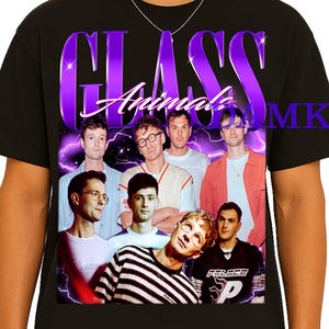 Glass Animals Shirt, Glass Animals Vintage Fan Tees, Glass Animals Retro Tshirt, Glass Animals Bootleg Tee, Glass Animals Sweatshirt Merch