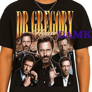 Dr Gregory House Shirt, Hugh Laurie Tshirt, Hugh Laurie Fan Tees, Hugh Laurie Sweatshirt, Hugh Laurie Merch Gift, Hugh Laurie Series Tee
