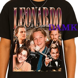 Leonardo DiCaprio Shirt, Leonardo DiCaprio Fan T-shirt, Leonardo DiCaprio Merch Gift, Leonardo DiCaprio Sweatshirt, Leonardo Di Caprio Tees