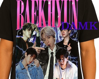 Camiseta retro de la gira Baekhyun Reverie 2025, camiseta Esencia de Baekhyun Reverie, camiseta Elevator de Baekhyun, camisetas de fan del concierto de Baekhyun de EXO, camiseta Kpop