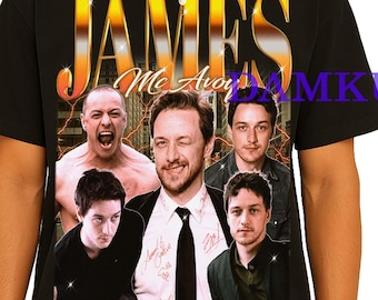 James McAvoy Shirt, James Mcavoy Retro TShirt, James Mcavoy Fan Tee, James Mcavoy Vintage Sweatshirt, James Mcavoy Tribute, McAvoy Merch