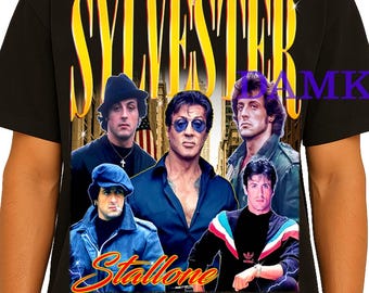 Vintage 1993 Demolition Man Movie T-shirt: Sylvester Stallone