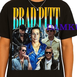 Brad Pitt Shirt, Brad Pitt Tshirt, Brad Pitt Fan Tees, Brad Pitt Sweatshirt, Brad Pitt Retro Merch, Brad Pitt Young Shirt, Brad Pitt Poster