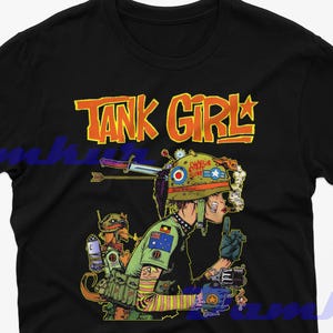 Tank Girl Retro Shirt, Tank Girl Homage Tshirt, Tank Girl Fan Tees, Tank Girl Vintage Sweater, Tank Girl Merch Gift, Tank Girl Tribute Tee