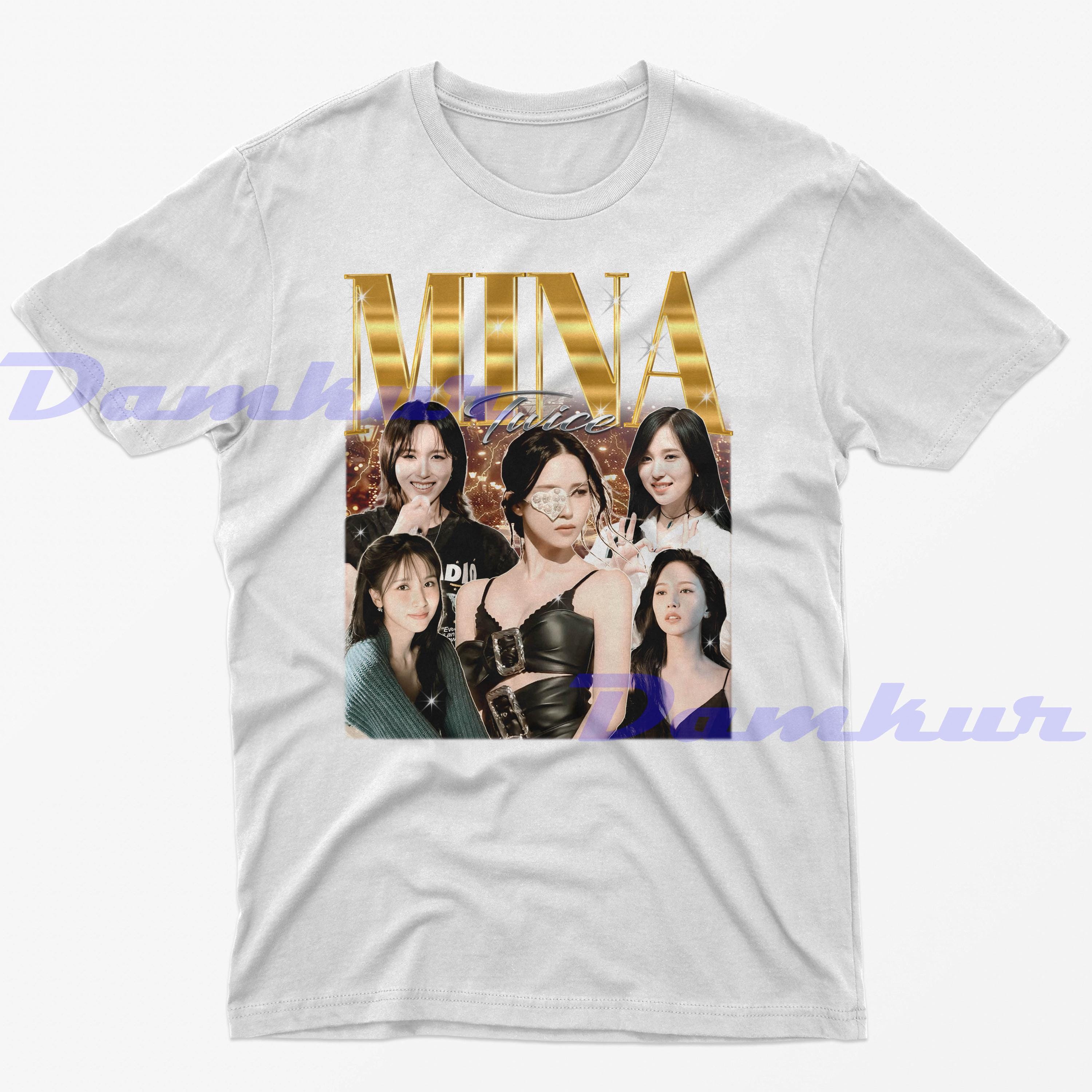 Mina Twice Shirt, Mina Vintage Tshirt, Mina Fan Tees, Mina Bootleg