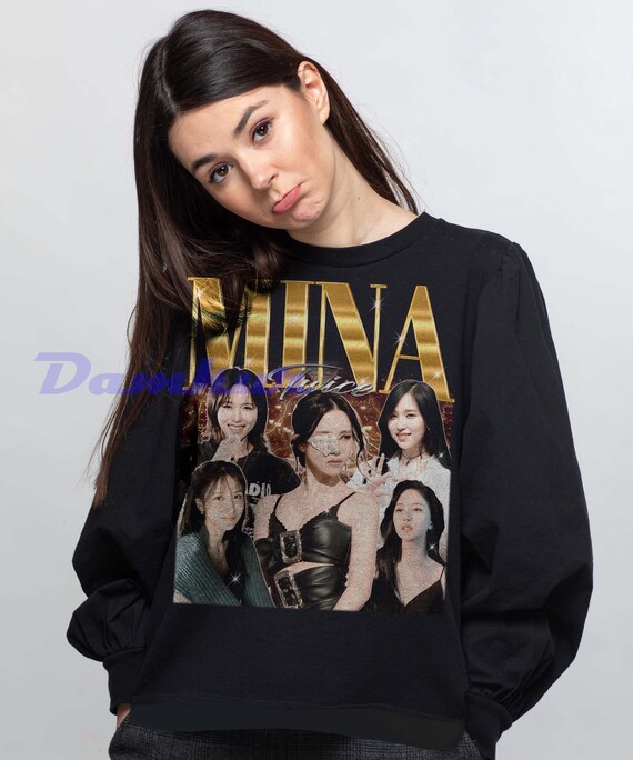 Mina Twice Shirt, Mina Vintage Tshirt, Mina Fan Tees, Mina Bootleg