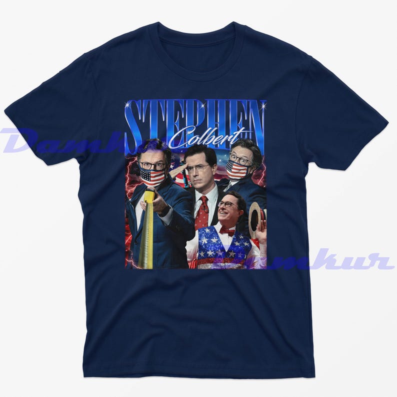 Colbert Flag Stephen Colbert Shirt, Stephen Colbert Retro Tshirt, Stephen Colbert ...
