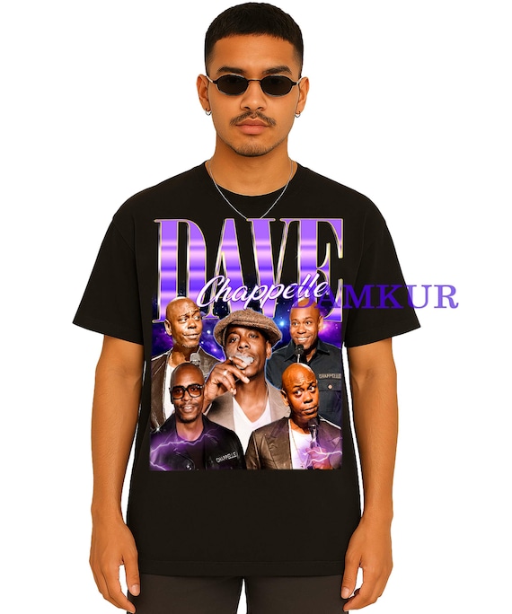 T-shirt Dave Chappelle Crack Funny Show - Graphique Rétro, Coton épais, Unisexe, Neuf Avec étiquettes