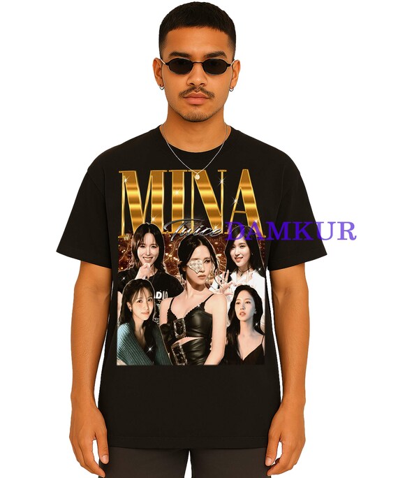 Mina Twice Shirt, Mina Vintage Tshirt, Mina Fan Tees, Mina Bootleg