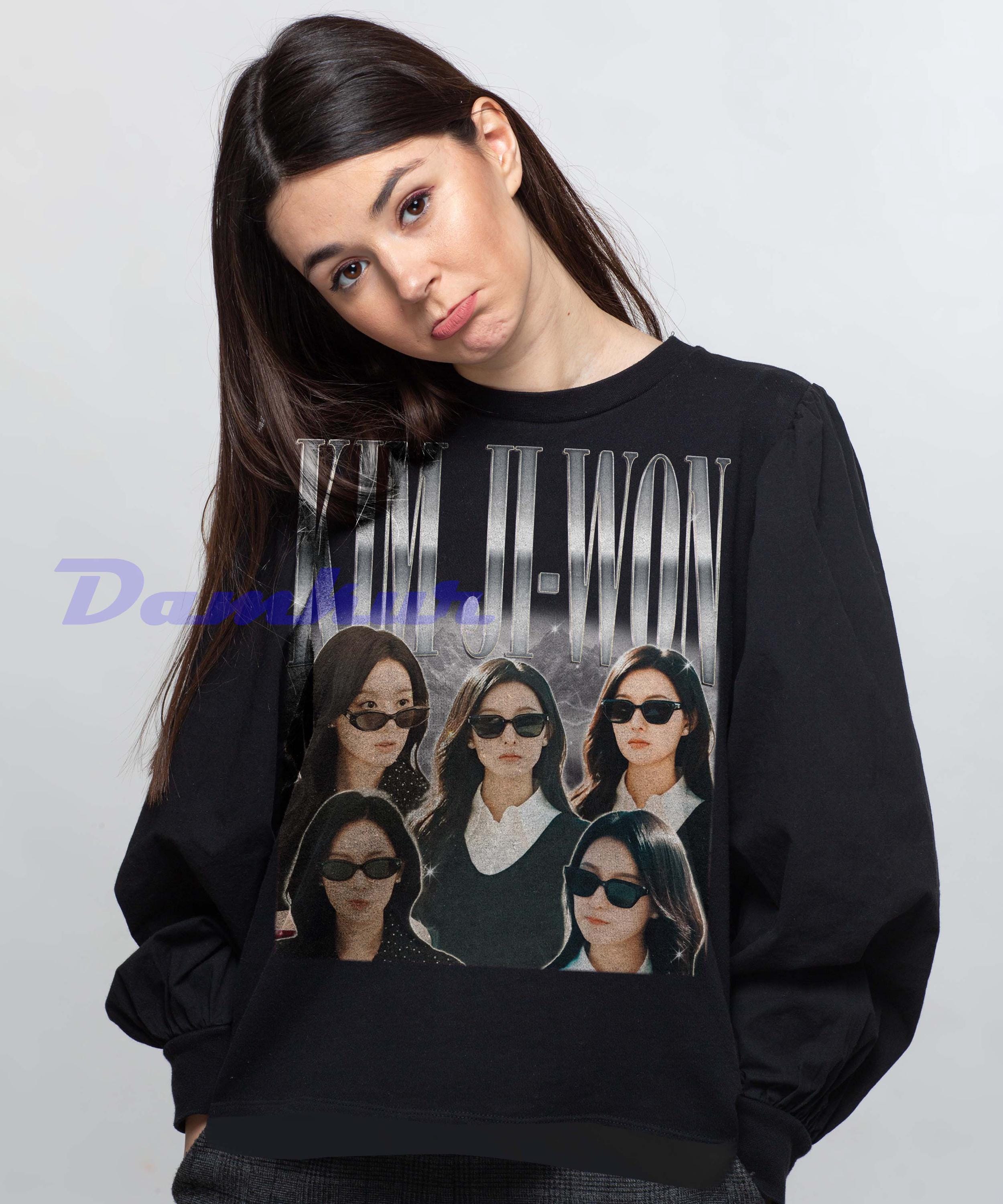 キム・ジウォン レトロシャツ、キム・ジウォン ヴィンテージシャツ