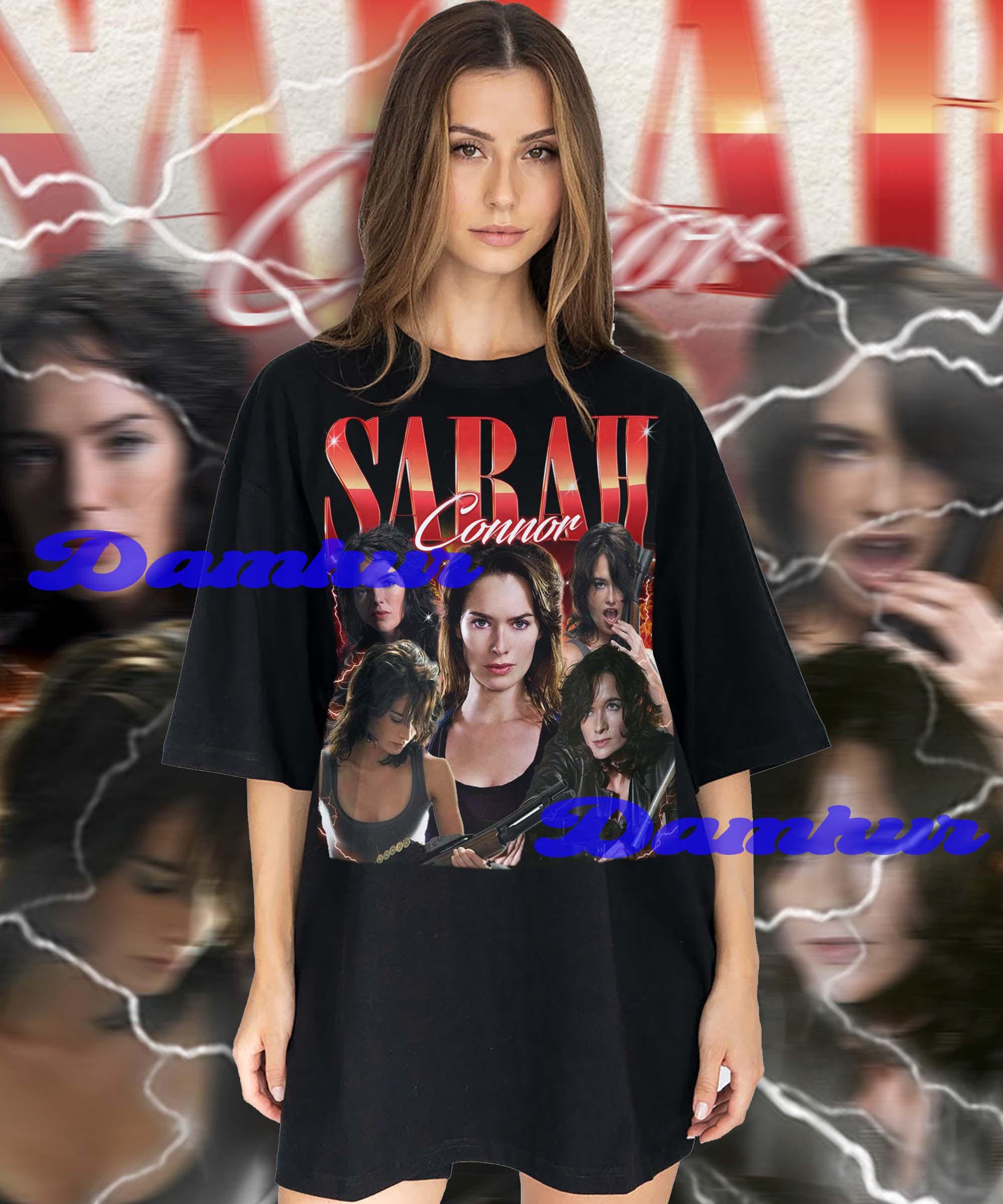 Sarah Connor Shirt, Sarah Connor Vintage Tshirt, Sarah Connor Retro Fan ...