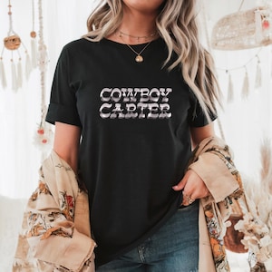 Maglietta vintage Beyonce Cowboy Carter, unisex, a maniche corte, tutte le taglie
