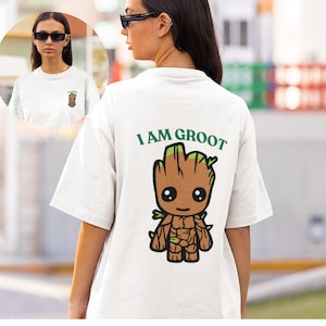 Groot Walkman T-Shirt: Guardians of the Galaxy, Personalized Birthday Tee