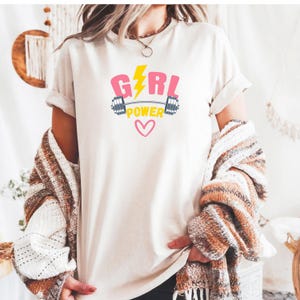 Girl Power Shirt for Women, Feminist Shirt, Girl Power Tee, Gift for Her, Girls Empowerment Comfort Colors Tee, Empowered Comfort Colors Tee