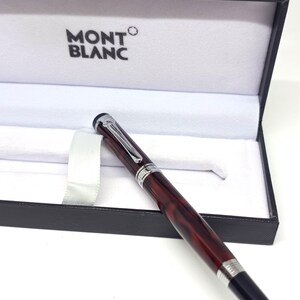 Montblanc Luxus Kugelschreiber mit Eleganter Geschenkbox und kostenlosen Weltweiten Versand