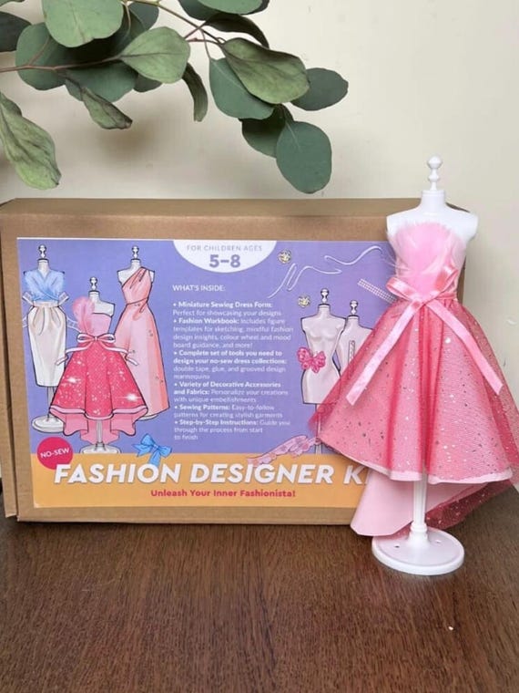 fitted lace wedding dress Amazon.com: Creativity for Kids Designed by You Fashion Studio: DIY Fashion  Designer Craft Kit for Girls, Dress Design Toy & Sewing Set for Kids, Gifts  and Toys for Girls (Ages 9+) :