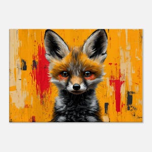Shimmering Eyes in Wild Fire