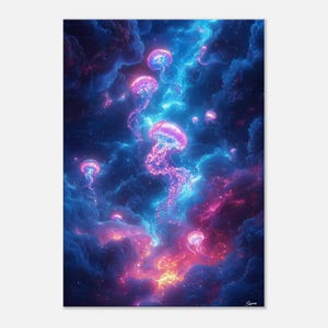 Neondromen in de hemelse zee