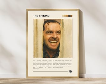 Horror Movie Jack The Shining Film Retro Minimalist Digital Printable Poster Movie Prints Wall Art Office Home Decor Instant Download PDF