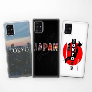 Flag Japan Tokyo Phone Case fits Samsung S25 Ultra S24 FE S23 S22 S21 fit Samsung A56 A55 A54 A53 A52s A36 A35 A16 A15 A14