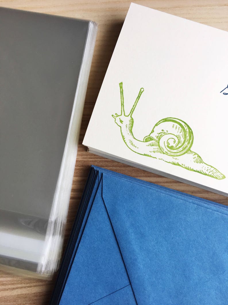 Snail Mail Card, Thinking of You, Friendship Card, Vintage Card, Every Day Greeting Card, All Occasion Card, Pen Pal Card, Handmade Card image 4