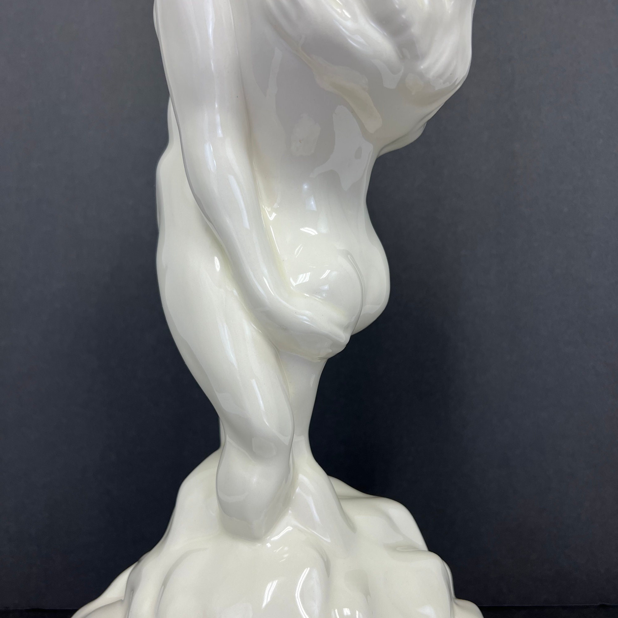 Vintage Embracing Nudes Statue 1970s Ceramic Figurine in - Etsy