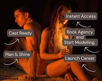 Freelance Modelling Workbook & Planner – Build Your Career (Digital Download)