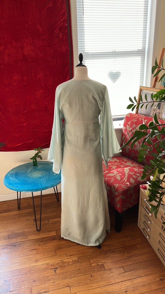 1970’s Silk-Wool caftan - image 2