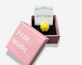 Baby Chicks Figurine Gift, Pocket Hug, Blindbox Surprise