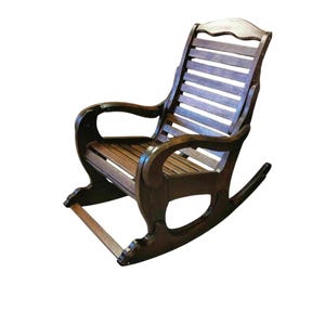 Rocking chair. A unique handmade rocking chair made of natural oak or ash! A decoration for your home, a thing that will allow you to relax.