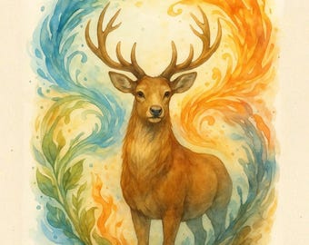 Tarot of Silent Spirits Deck, Animal Forest Spirit Cards