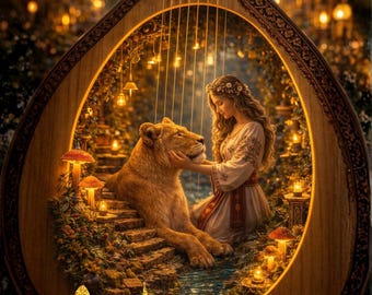 Tarotdeck Vilna Pisnya, Oekraïense Bandura Heartsong-kaarten