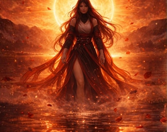 Crimson Moon-tarotdeck, gotische intuïtieve kaarten met gids