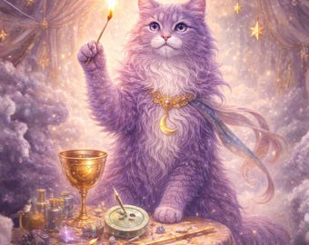 Cats of the Mist-tarotdeck, Mystic Cat-begeleidingskaarten