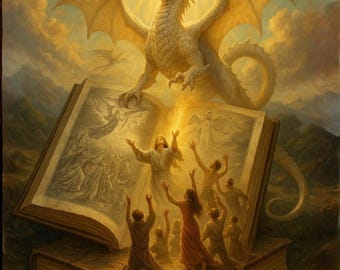 Dragons’ Grimoire Tarot Deck, Dragon Magic Cards with Guidebook