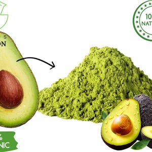 Organic Avocado Powder: Ceylon Fruit, Smoothie & Skincare Ingredient