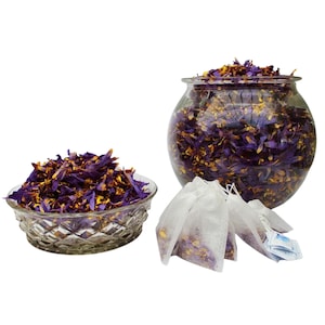 Blue Lotus(Nymphaea Caerulea)Tea Bags For Stress & Skin Health